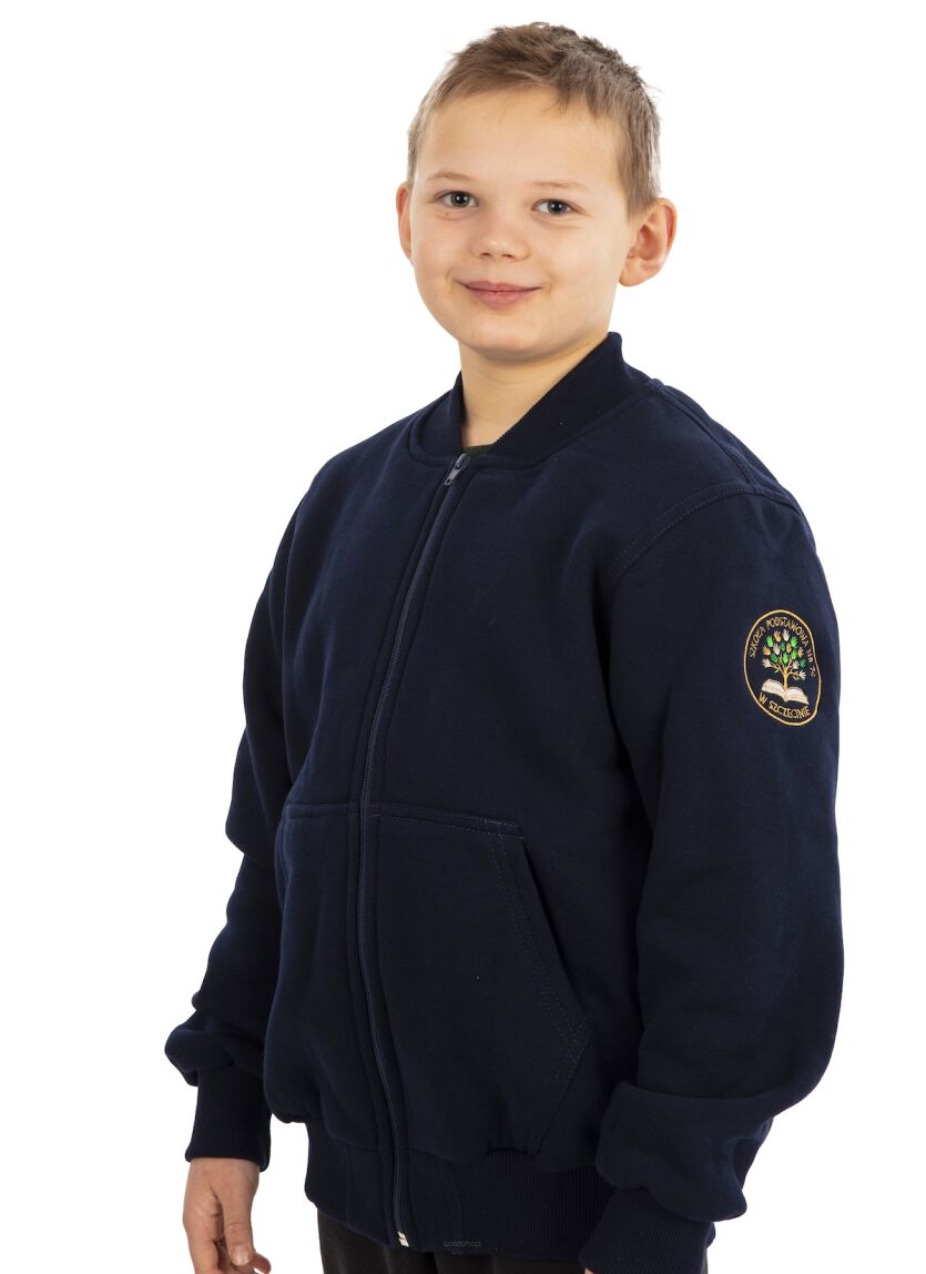 Bluza szkolna granatowa