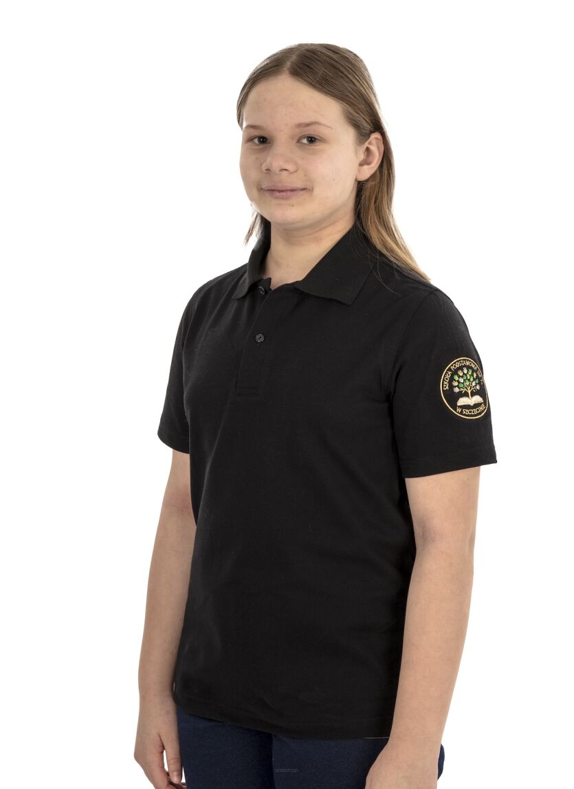 Koszulka POLO krótki rękaw, klasy 7-8